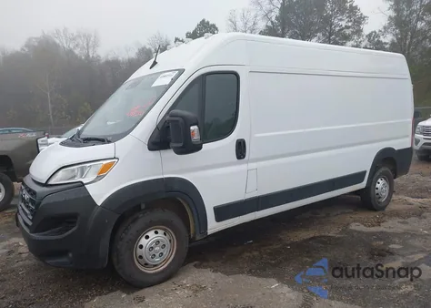 2023 Ram Promaster 2500 High Roof 159 Wb from USA, damaged, VIN 3C6LRVDG5PE598425